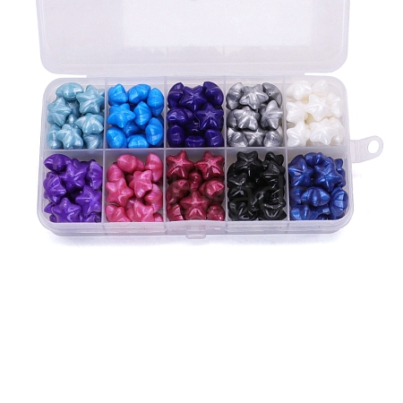 10 Grids 10 Colors Wax Granule Set PW-WG60285-07-1