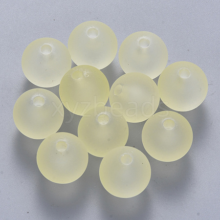 Transparent Acrylic Beads FACR-T003-01C-02-1
