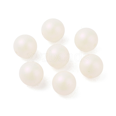 ABS Plastic Imitation Pearl Beads OACR-B026-01-1