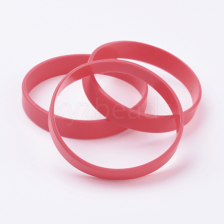 Silicone Wristbands Bracelets BJEW-J176-180-16-1