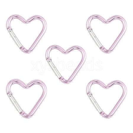 5Pcs Zinc Alloy Spring Gate Rings FIND-YW0010-59K-1