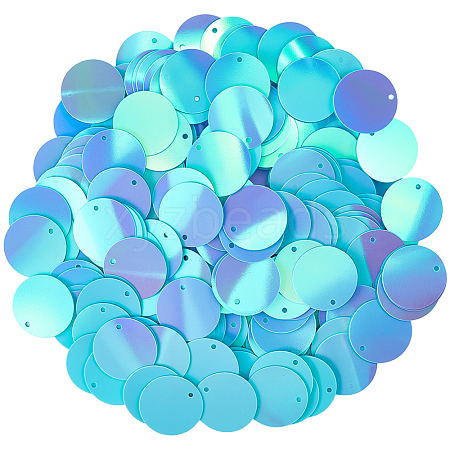 PVC Paillette/Sequin Pendants PVC-WH20005-01E-1