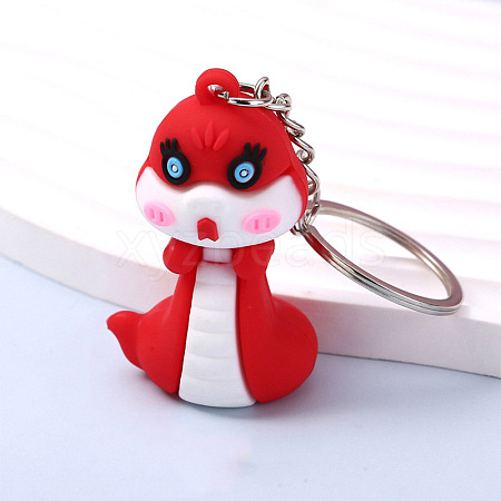 Snake PVC Bag Keychain PW-WGE01BD-04-1