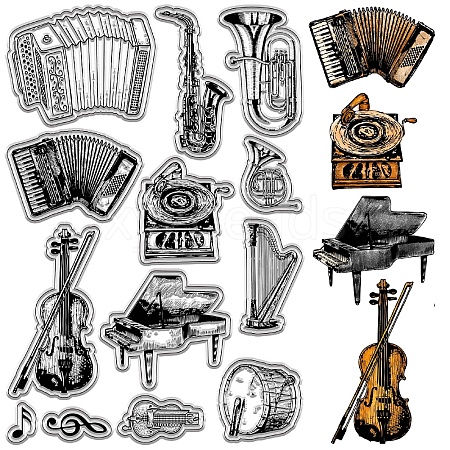 Custom PVC Plastic Clear Stamps DIY-WH0439-0362-1