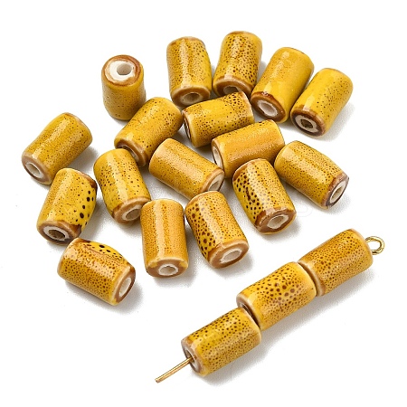 20Pcs Handmade Porcelain Beads PORC-YW0001-45C-1