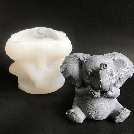 Elephant DIY Candle Silicone Molds PW-WG32CB0-01-1