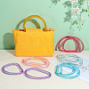 12Pcs 6 Colors Plastic D Ring Bag Handles FIND-PH0029-29-4