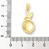 Brass Enamel Pendants KK-H534-06G-01-3