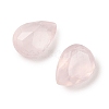 Natural Rose Quartz Cabochons G-C146-01G-2