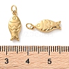 Ion Plating(IP) 304 Stainless Steel Charms STAS-Q333-11G-3