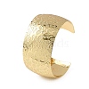 Hammered Brass Cuff Bangles for Women BJEW-A163-04A-G-3