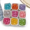 Transparent Acrylic Beads OACR-I015-22-1