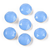 Pointed Back Glass Rhinestone Cabochons RGLA-T029-12mm-24-1