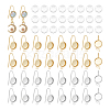 Unicraftale 32Pcs 2 Colors 304 Stainless Steel Earring Hooks STAS-UN0056-81-1