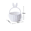 Rabbit Ears Flower Storage Basket PW-WG44668-03-1