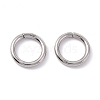 Non-Tarnish 304 Stainless Steel Open Jump Rings X-STAS-C040-01J-P-3