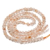 Natural Citrine Beads Strands G-A097-A08-04-3