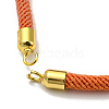 Nylon Cords Bracelet Makings Fit for Connector Charms AJEW-P116-02G-15-2