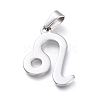 Non-Tarnish 304 Stainless Steel Pendants STAS-L210-06D-P-1