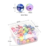 50Pcs Resin Beads RESI-YW0001-16-3