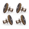 Alloy Adjustable Jean Button Pins PW-WGFFBA6-02-1