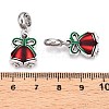 Alloy Enamel European Dangle Charms PALLOY-I218-33AS-3