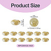 80Pcs 61G Acrylic Imitation Gemstone Beads MACR-TADJ0001-10G-3