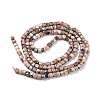 Natural Rhodonite Beads Strands G-Q1005-F-01-2