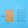 30Pcs Rectangle Paper One Pair Earring Display Cards with Hanging Hole DIY-YW0008-55B-3