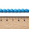 Natural Magnesite Beads Strands G-P598-E-6mm-02-5