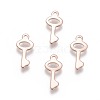 201 Stainless Steel Charms STAS-H436-57RG-1