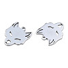 201 Stainless Steel Charms STAS-N098-086P-3