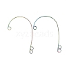 Rainbow Color 316 Stainless Steel Ear Cuff Findings STAS-H148-03M-1