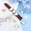 12 Bags 3 Colors Alloy Heat Transfer Watch Band Accessories FIND-DC0007-60B-4