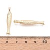 Brass Pendants KK-T071-33G-3