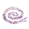 Natural Ametrine Beads Strands G-K407-A01-3mm-3