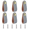 Leather Handle LS-DIY-WH0182-19E-1