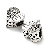 Alloy Rhinestone European Beads FIND-Q115-14AS-2