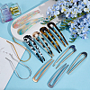 12Pcs 12 Style French Hair Forks OHAR-GA0001-10-4