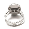 304 Stainless Steel Open Cuff Rings RJEW-Z018-19P-3