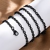 304 Stainless Steel Cable Chain Necklaces STAS-G170-13B-4