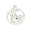 Twelve Constellations Alloy Pendants PALLOY-Q006-01C-S-1