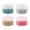 Baking Paint Glass Seed Beads SEED-CJ0001-01-7