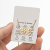 201 Stainless Steel Hollow Angel Number Pendant Necklaces for Women FS-WG21275-29-1