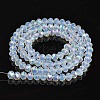 Electroplate Glass Beads Strands X-EGLA-A034-J6mm-L07-2