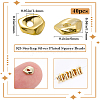 40Pcs Brass Spacer Beads KK-BBC0014-48G-2