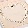 Natural Freshwater Pearl Beaded Necklaces for Women WGE4EAE-01-1