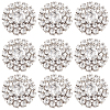 AHADERMAKER 30Pcs Alloy Rhinestone Cabochons ALRI-GA0001-09S-1