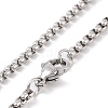 201 Stainless Steel Chain NJEW-C034-23AS-5