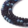 Transparent Glass Beads Strands X1-EGLA-A034-T4mm-MB15-4